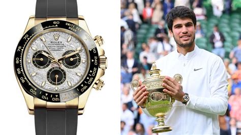 alcaraz rolex watch